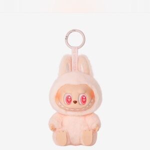 Pop Mart Pink Furry Monster Keychain